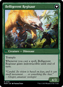 Invasion of Ixalan // Belligerent Regisaur (MOM-191) - March of the Machine