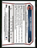 2026 Bowman Chrome Autographs Red Refractors Dauri Fernandez #/5 Auto #CPA-DF