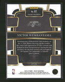 2023-24 Panini Select Blue (Retail Base) Victor Wembanyama Rookie #87
