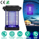 Electric Solar Powered Bug Zapper 1076Sq.Feet Range Mosquito Killer Lamp IP65 Waterproof Insect Fly Trap Catcher for Indoor Outdoor
