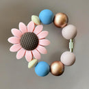 Wildflower Focal Handle Bracelet - Tumbler Handle Charm