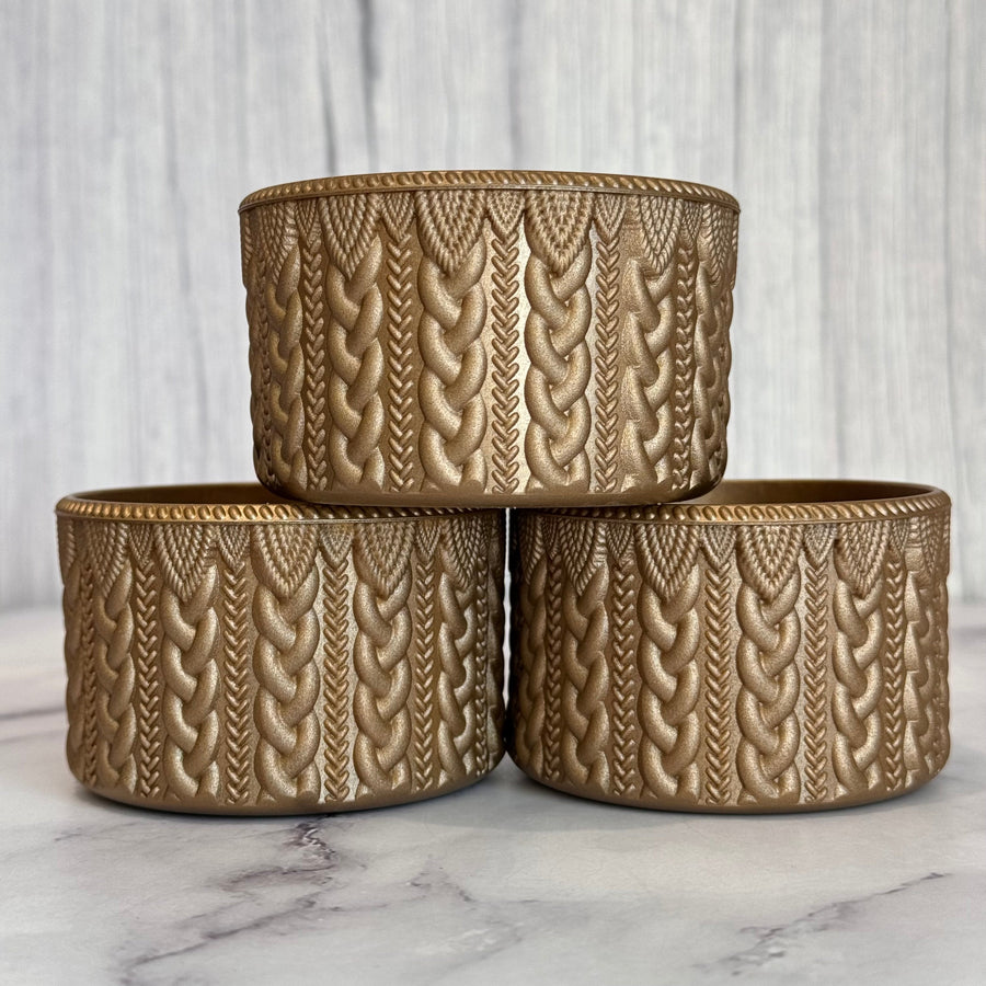 CHAMPAGNE MACRAME Tumbler Boot