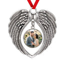 Personalized Angel Wings Photo Ornament - Upload Your Photo