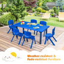 6-pack Kids Plastic Stackable Classroom Chairs