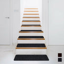 15 Pieces 30 x 8 Inch Slip Resistant Soft Stair Treads Carpet