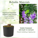 Artificial Wisteria Tree 5.5 FT with Nursery Pot Set of 2