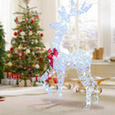 5 Feet Pre-Lit Christmas Reindeer with 100 LED Lights