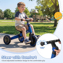 5-In-1 Toddler Bike Kids Balance Bike with Removable Pedals