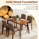 5-Piece Kitchen Table and Upholstered Chairs