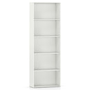 5-Shelf Storage Bookcase Modern Multi-Functional Display Cabinet