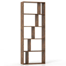 5-Tier Bookshelf with Open Back and Anti-Tipping Kit