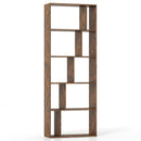 5-Tier Bookshelf with Open Back and Anti-Tipping Kit
