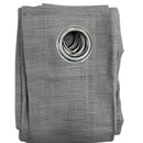 Signature Caleb 50x 84-Inch Grommet Modern Farmhouse Panel in Grey