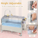 5-in-1 Portable Pack and Play with Diaper Changing Table