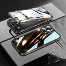 Suitable For 14 Mobile Phone Case Double-sided Magnetic Glass