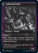 Heirloom Mirror // Inherited Fiend (DBL-105) - Innistrad: Double Feature: (Double Faced Transform)