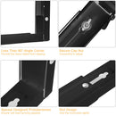 Microwave Wall Mount Bracket - Adjustable Heavy Duty Steel