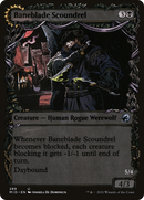 Baneblade Scoundrel // Baneclaw Marauder (MID-289) - Innistrad: Midnight Hunt: (Showcase, Double Faced Transform)