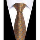 Usiness Striped Hand-stitched Polyester Tie