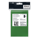 Ultra PRO: Standard 100ct Sleeves - PRO-Gloss (Green)