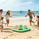 Inflatable Tic-Tac-Toe Pool Game Set with 7 Balls