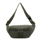 Solid-color Down Cotton Chest Bag Niche-design Shoulder And Crossbody Versatile And Easy To Match