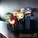 6-Level Hexagon Display Riser for Collectibles