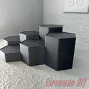6-Level Hexagon Display Riser for Collectibles