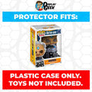 Pop Protector for 6 inch Doctor Who Davros #359 Super Size Funko Pop
