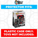 Pop Protector for 6 inch Goliath Black & Red Glow #41 Super Funko Pop