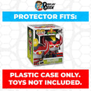 Pop Protector for 6 inch Megazord AAA Metallic #497 Super Funko Pop