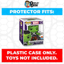 Pop Protector for 6 inch Professor Hulk #705 Super Funko Pop