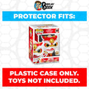 Pop Protector for 6 inch Wu Shi Red & White #149 Super Funko Pop