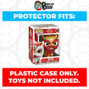 Pop Protector for 6 inch Wu Shi Red & White #149 Super Funko Pop
