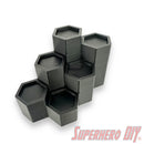 6-Level Hexagon Display Riser for LEGO® Minifigures