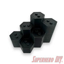 6-Level Hexagon Display Riser for LEGO® Minifigures