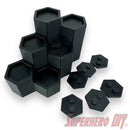 6-Level Hexagon Display Riser for LEGO® Minifigures