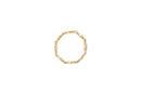 14K Yellow Gold Princess and Baguette Cut Diamond Beaded Bracelet (3.00 cttw, H-I Color, SI1-SI2 Clarity)