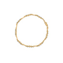 10k Gold 1/3 Cttw Diamond Miracle Set Alternating Bar and Link Bracelet (I-J Color, I1-I2 Clarity) - 7.75" Inches