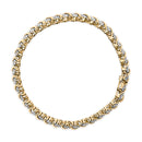 10K Yellow Gold 3.0 Cttw Diamond S-Link Bracelet