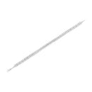.925 Sterling Silver 1/10 Cttw Diamond Double-Link 7" Rolex Tennis Bracelet (I-J Color, I3 Clarity)