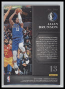 2018-19 Panini Chronicles Elite Black Box Blue #/99 Jalen Brunson #306