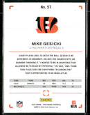 2025 Panini Photogenic Autographs Green Mike Gesicki #/25 Auto #57