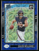 2024 Donruss Optic Blue Scope Caleb Williams #201