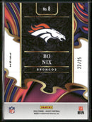 2025 Panini Select Phenomenon Tie-Dye Prizm Bo Nix #/25 #8