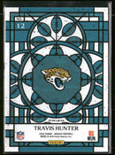 2025 Panini Mosaic Stained Glass Oversized Travis Hunter #12
