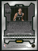 2023-24 Panini Prizm Victor Wembanyama Rookie #136