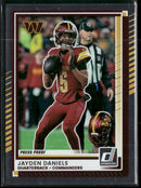 2025 Donruss Press Proofs Silver Jayden Daniels #/199 #28