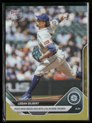 2025 Topps Now Gold Foil Logan Gilbert #/50 #605