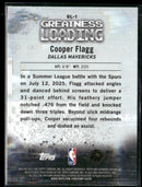 2025-26 Bowman Greatness Loading Cooper Flagg #GL-1